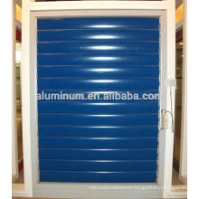 Electric aluminum shutter window